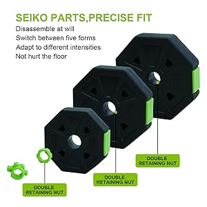 66lbs/88lbs Weight 4 in 1 Adjustable Kettlebell Set Dumbbell Set for GYM Home