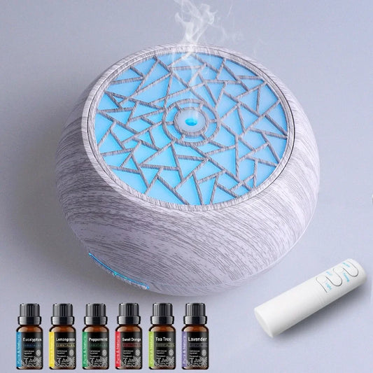 Struggling with Dry Air? 550ml Family Diffuser Humidifies