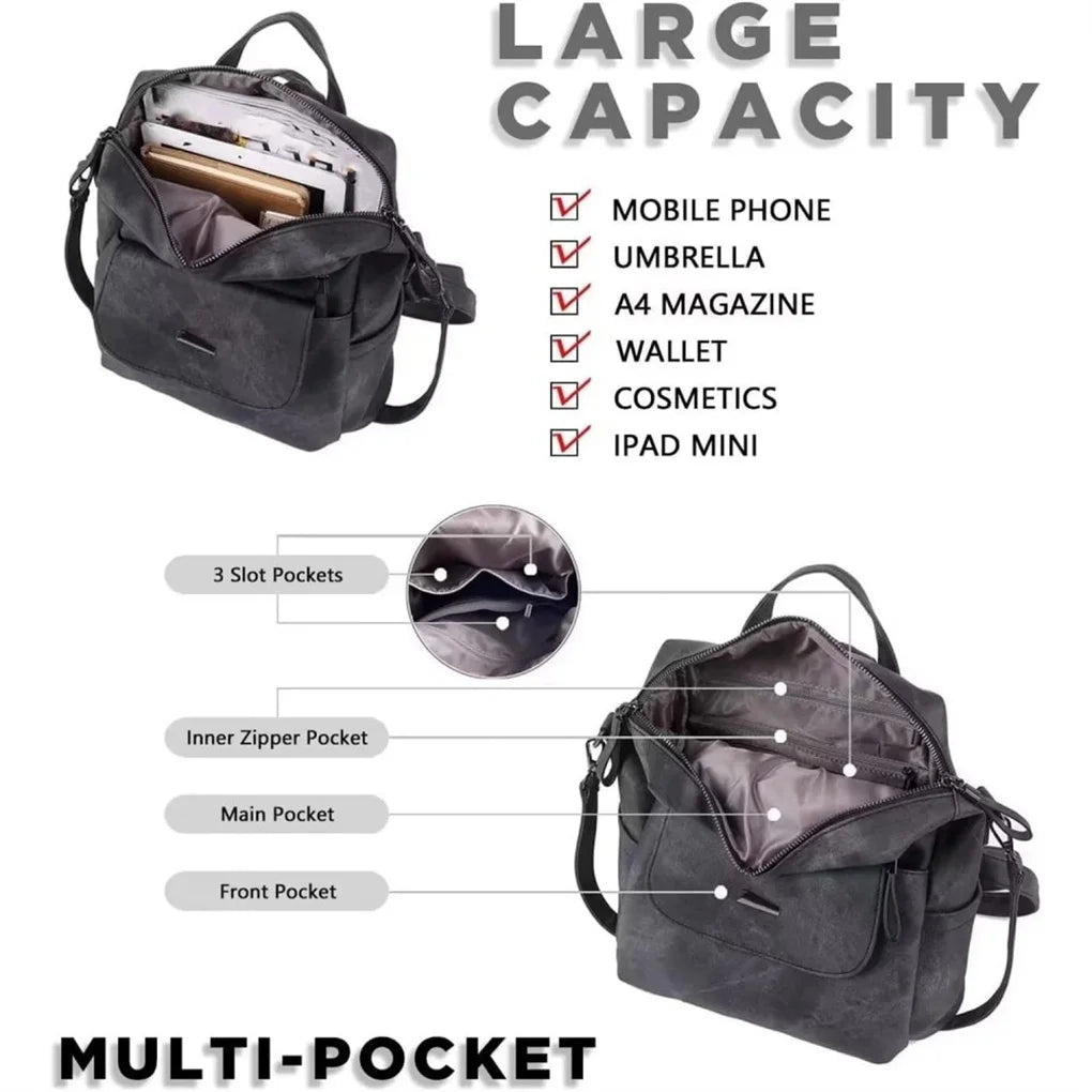 2025 New Backpack Purse for Womens, Waterproof