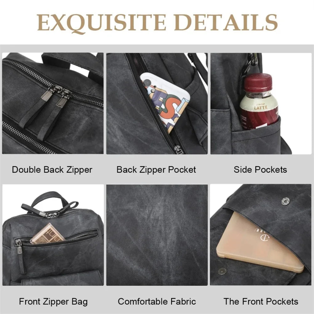 2025 New Backpack Purse for Womens, Waterproof