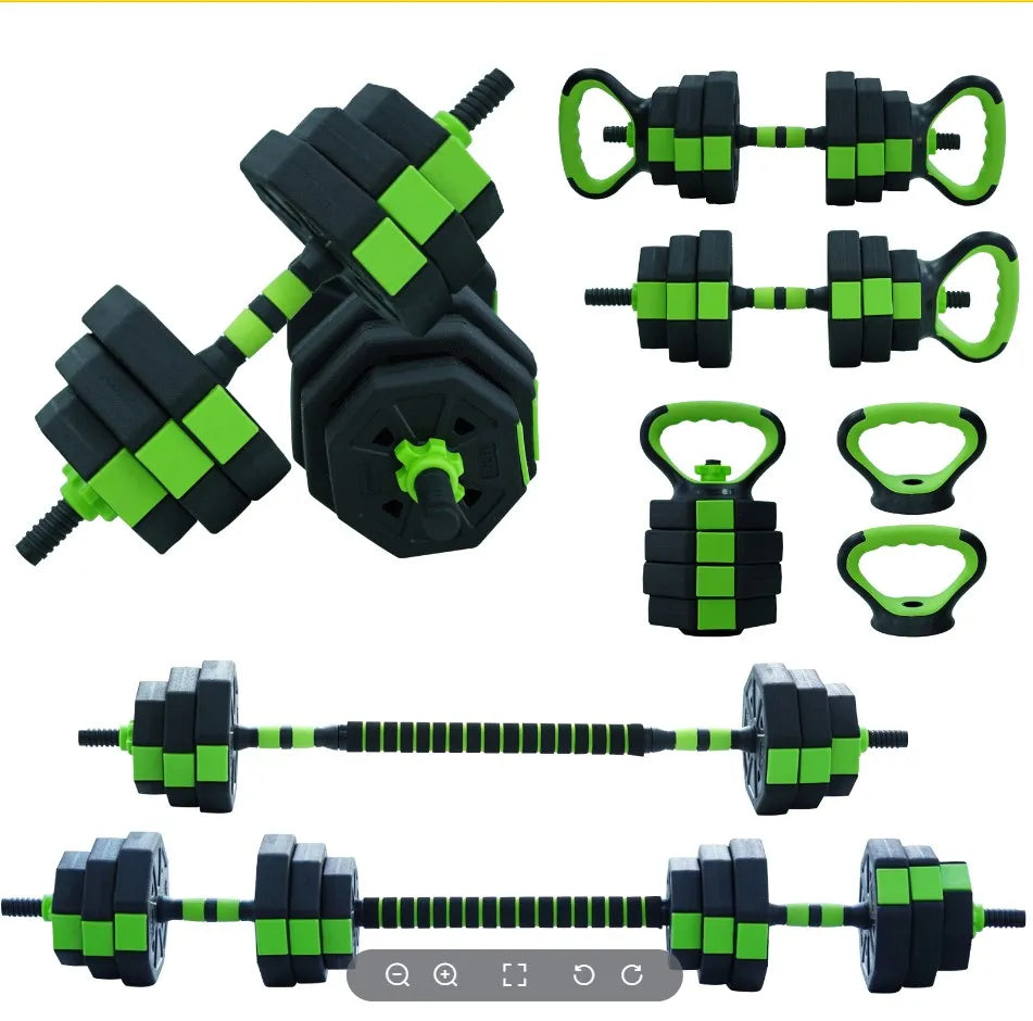 66lbs/88lbs Weight 4 in 1 Adjustable Kettlebell Set Dumbbell Set for GYM Home