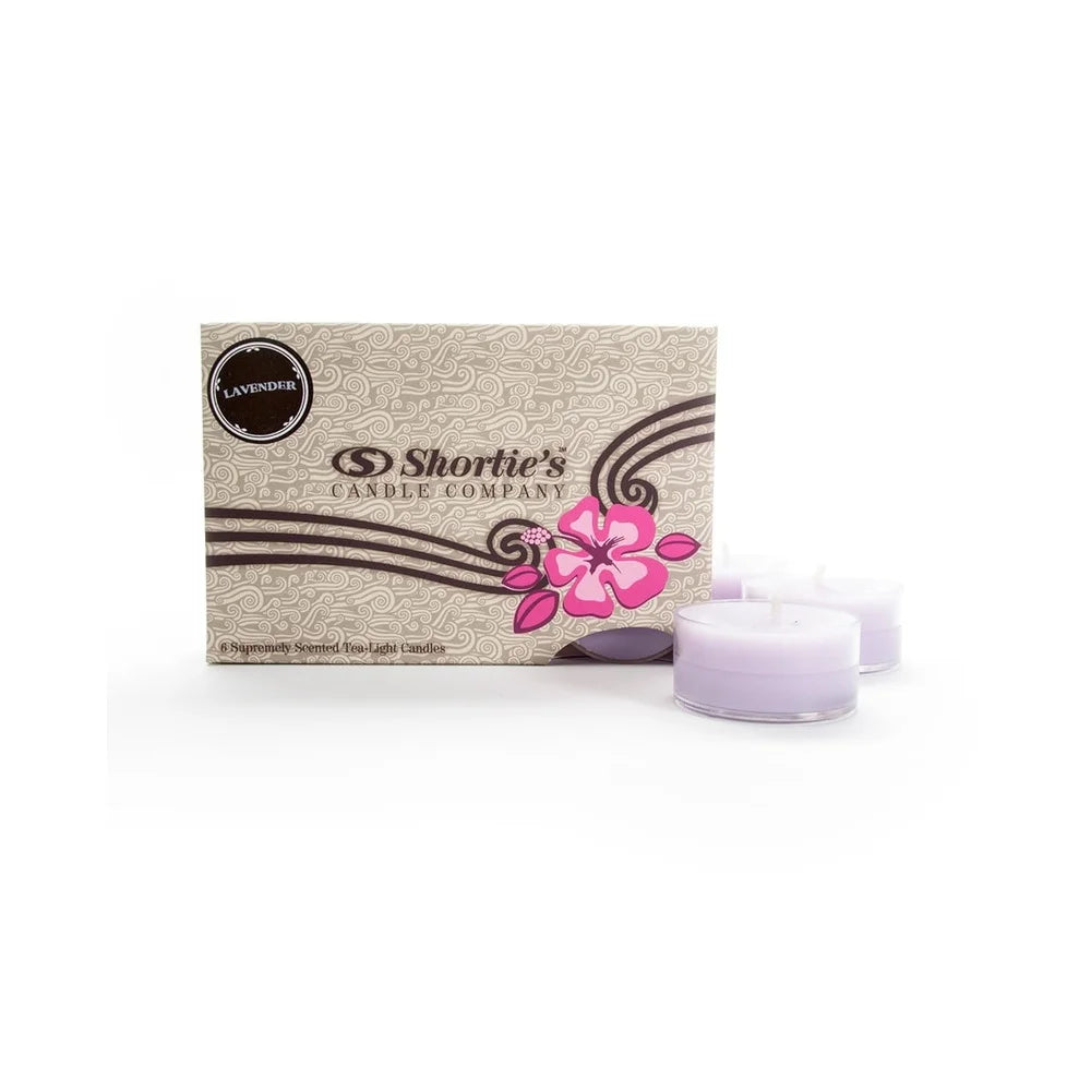 Bulk Pack English Lavender Scented Tealight Candles Premium Natural Oils Aromatherapy Relaxation Essential Oil Gift Candle Set