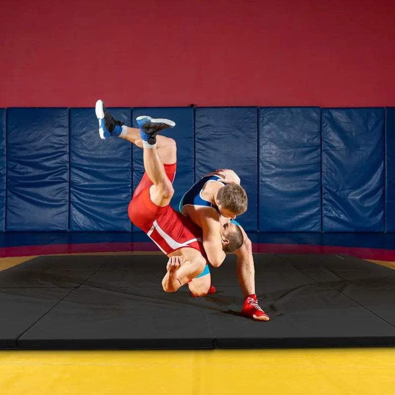 BalanceFrom Folding Gymnastics Mat, Home Gym Floor