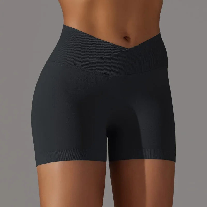 3 Pieces Women Solid Peach Pants Running, Biker, Yoga