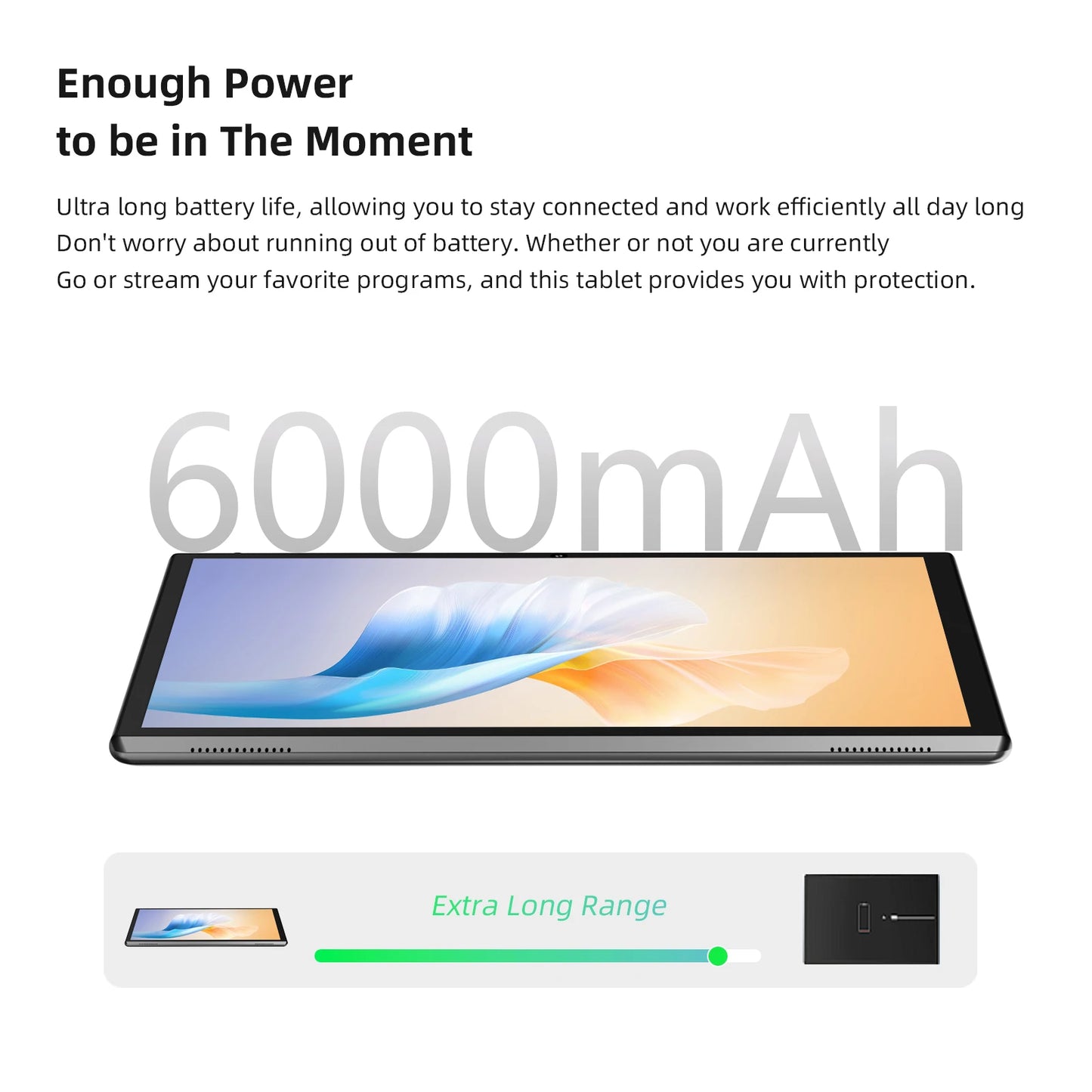 10 inch Android 14 Tablet, RK3326S 4-Core 4GB
