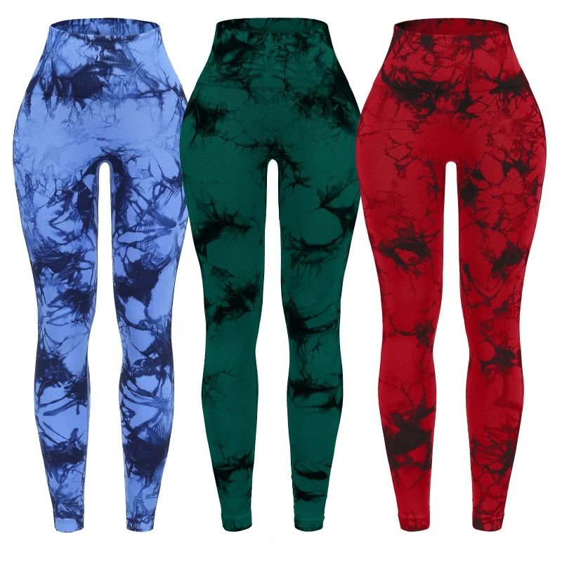 3 Piece Workout Leggings Sets for Women High Waisted