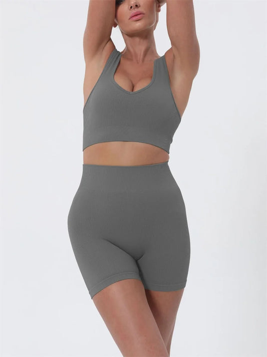 Women s Summer 2 Piece Outfits Crop Tops