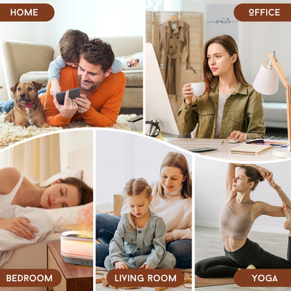 Light Aromatherapy Diffuser Super Quiet Auto Shut-Off