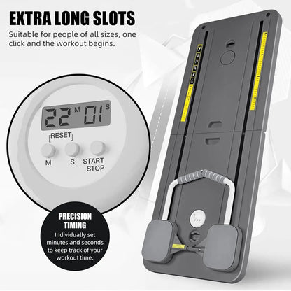 Pilates Reformer Set, Multi-Purpose Foldable Pilates