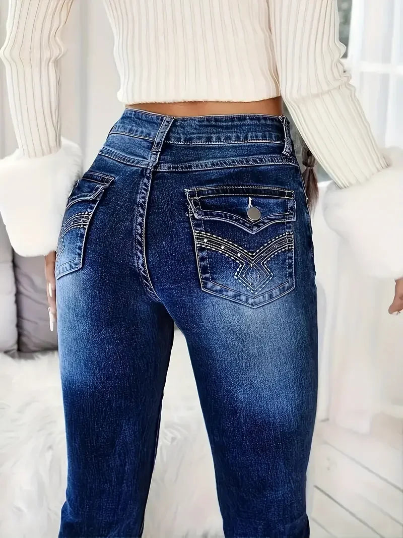 High-Quality Women's Slimming High-Stretch Denim Jeans