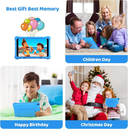 8 Inch Kid Tablet Android11 Learning Tablets Quad Core Processor