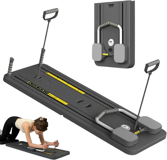 Pilates Reformer Set, Multi-Purpose Foldable Pilates