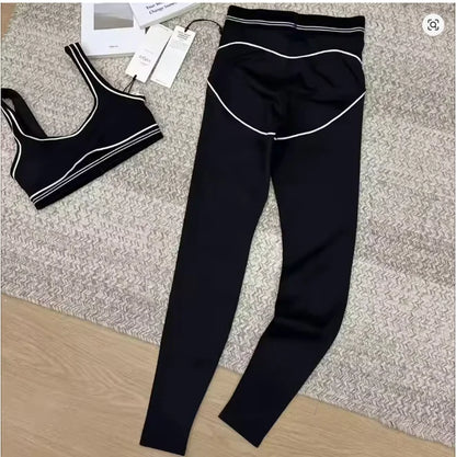 Yoga Sports Set Brush High Waist Heart Throb Legging