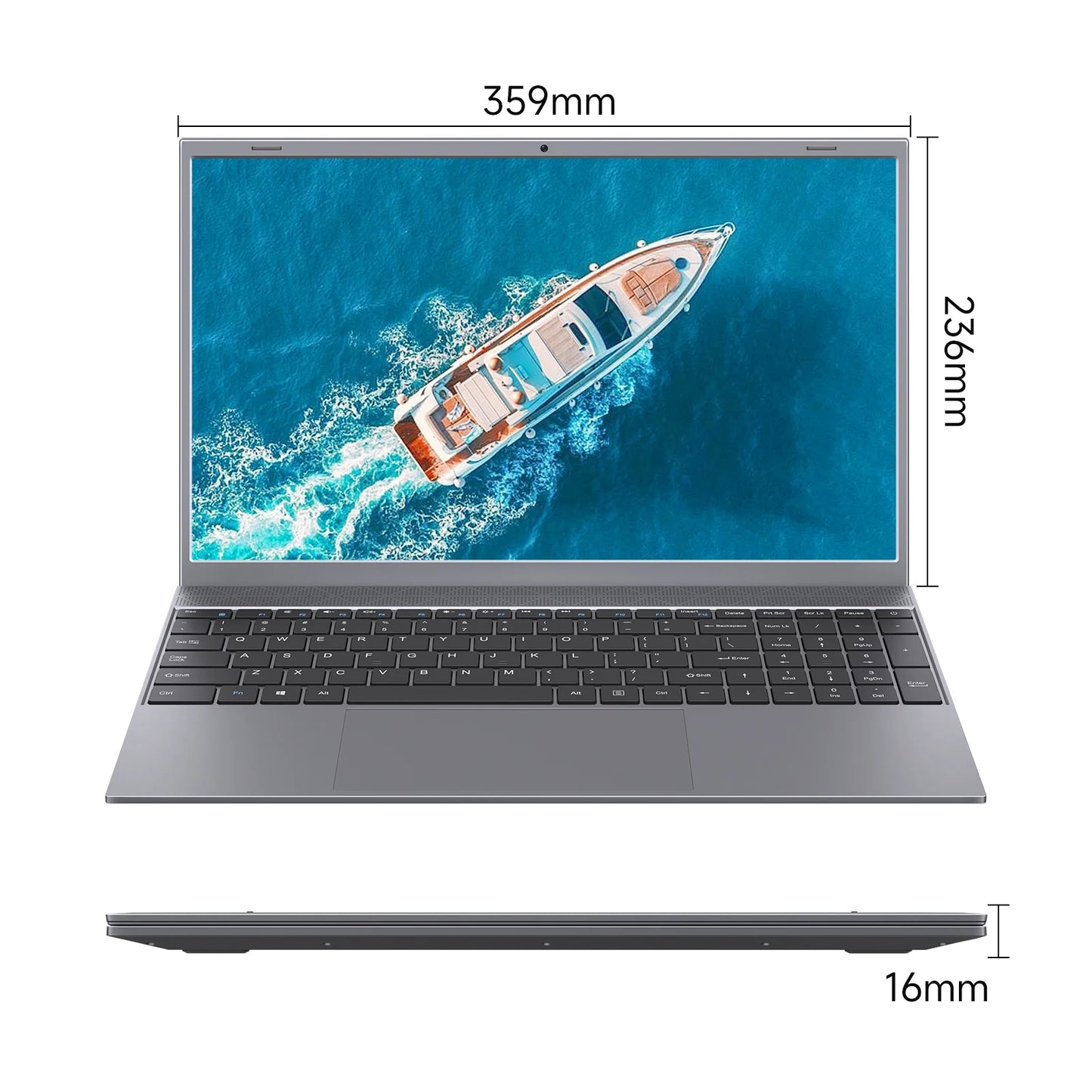 15.6 Inch Laptop J3710 8GB RAM 256GB