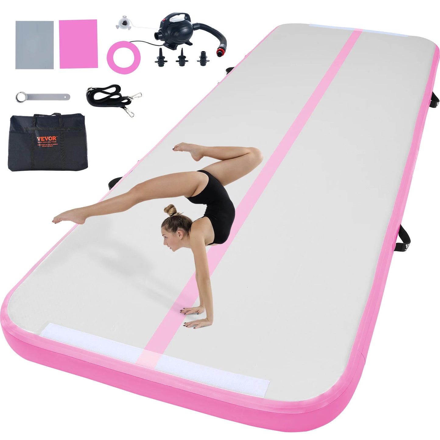 10/13/16 ft Gymnastics Air Mat Inflatable Mat Tumble Track
