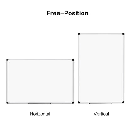 Deli 36"x24" Dry Erase Board set,Durable Dry-Erase for Office, Classroom, and Home Organization