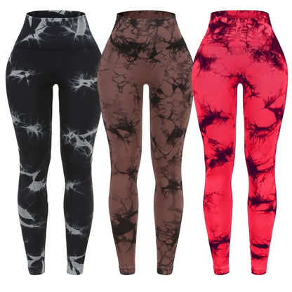 3 Piece Workout Leggings Sets for Women High Waisted