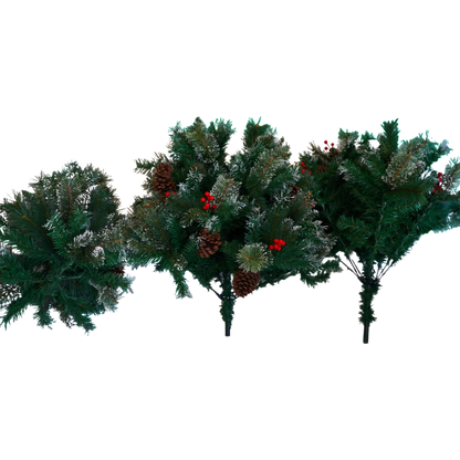 180cm Artificial Spruce Christmas Tree, Pre-Lit Xmas Tree