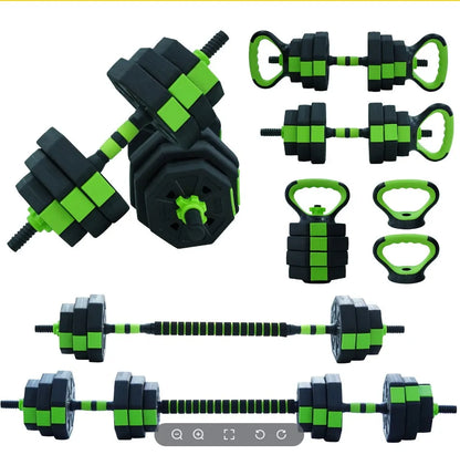66lbs/88lbs Weight 4 in 1 Adjustable Kettlebell Set  Dumbbell Set for GYM Home