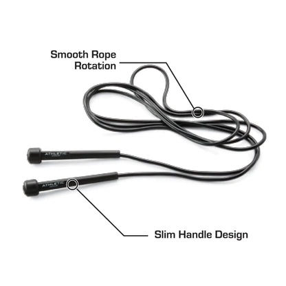 Speed Jump Rope , 9' Length, Black