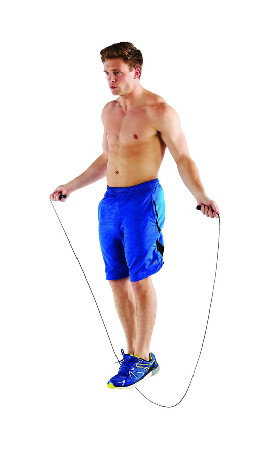 Speed Jump Rope , 9' Length, Black