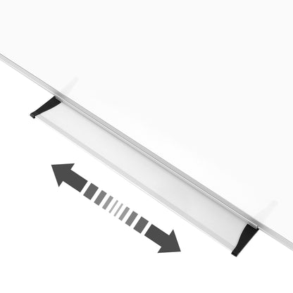 Deli 36"x24" Dry Erase Board set,Durable Dry-Erase for Office, Classroom, and Home Organization