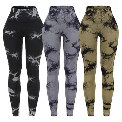 3 Piece Workout Leggings Sets for Women High Waisted