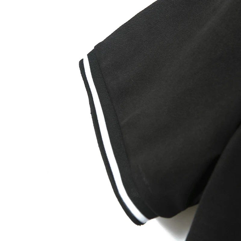 Men s Casual Short Sleeve Button Down Shirt with Turn-down Collar Solid Color Summer Top for Daily Wear and Outings