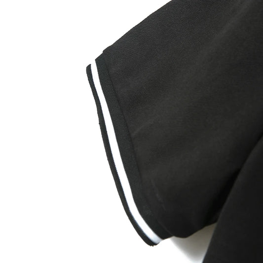 Men s Casual Short Sleeve Button Down Shirt with Turn-down Collar Solid Color Summer Top for Daily Wear and Outings