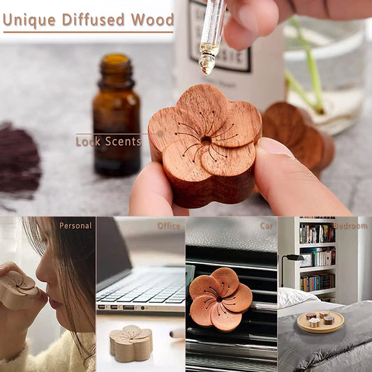 PHATOIL 12pcs Gift Box Pure Essential Oils for Humidifiers Diffuser Massage