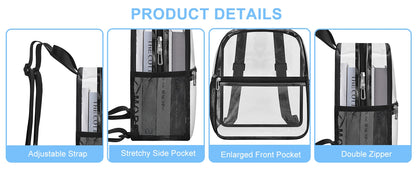 Stadium Approved Clear Mini Backpack