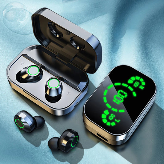 NES TWS Wireless Bluetooth Earphones Sport Stereo HiFi Music Earbuds With Built-in Microphone
