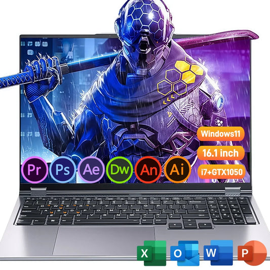 16.1" intel core i7-8750H GTX1050 gaming laptops portable notebook