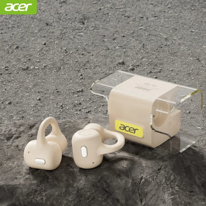 Acer Clip-on Ear Earbuds TWS Earbuds Bluetooth 5.3 Low Latency