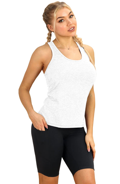 3 Pcs Women Sport tank Tops Loose Tops Quick Dryt