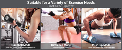 Adjustable Dumbbells 4-in-1 (2-5lb Each) Fast-Adjust Free Weights