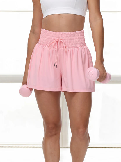 2 in 1 Athletic Shorts for Women Gym Yoga Workout Running Tennis Golf