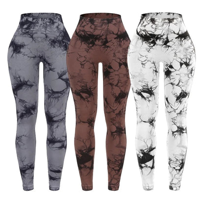 3 Piece Workout Leggings Sets for Women High Waisted