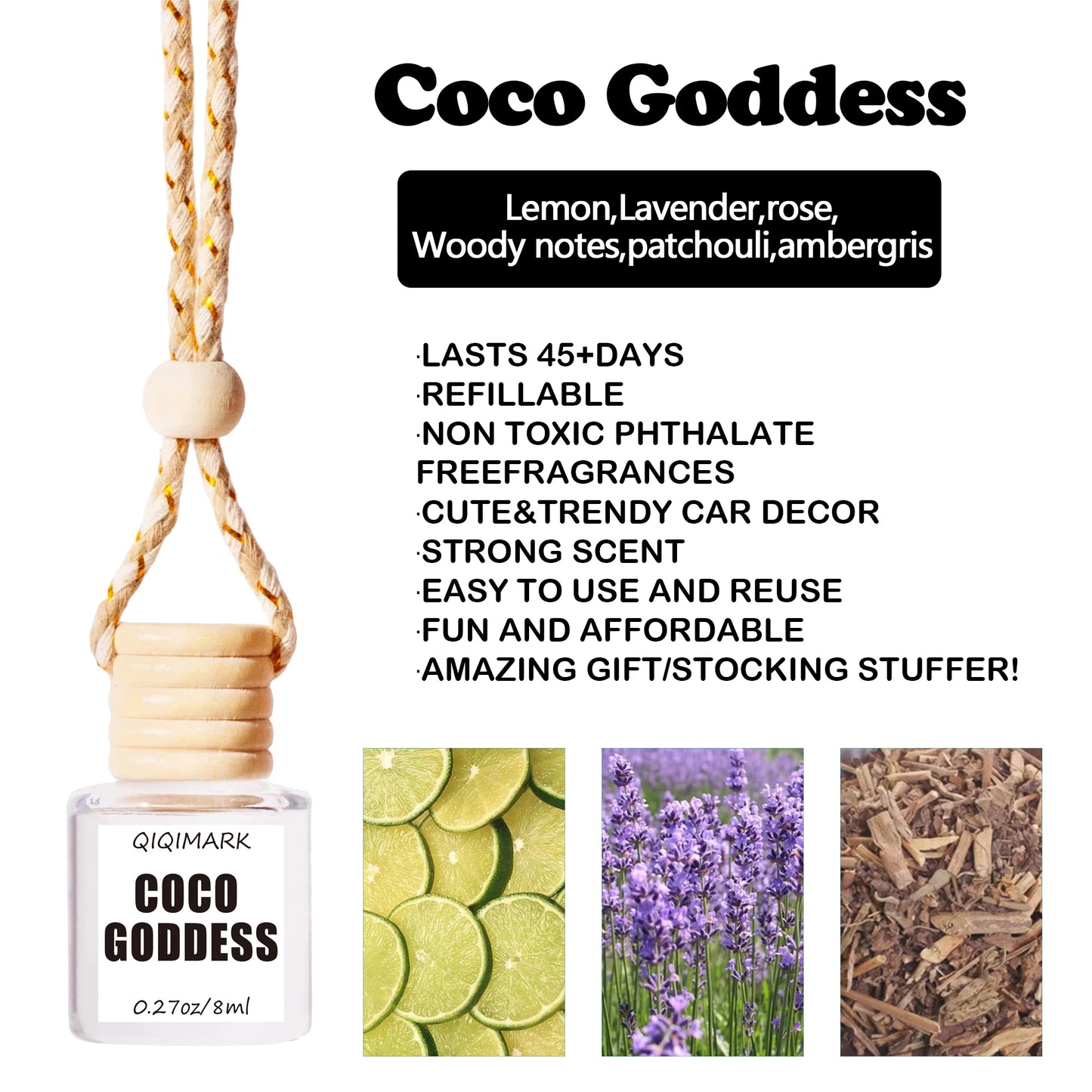 Car aromatherapy suspension car  bottle