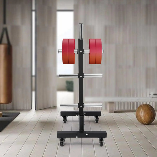 Movable Weight Plate Dumbbell Rack Storage  57inch 1100lbs