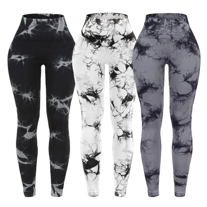 3 Piece Workout Leggings Sets for Women High Waisted