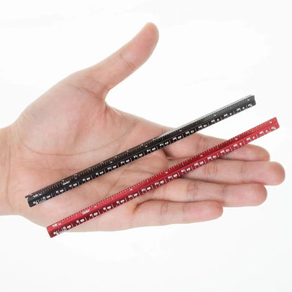 6 Inch, 2 Pack, Pocket Size Ruler, Small Architectural Scale