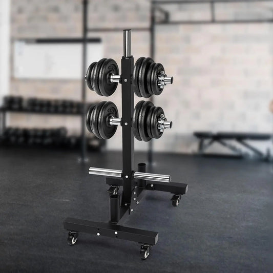 Movable Weight Plate Dumbbell Rack Storage  57inch 1100lbs