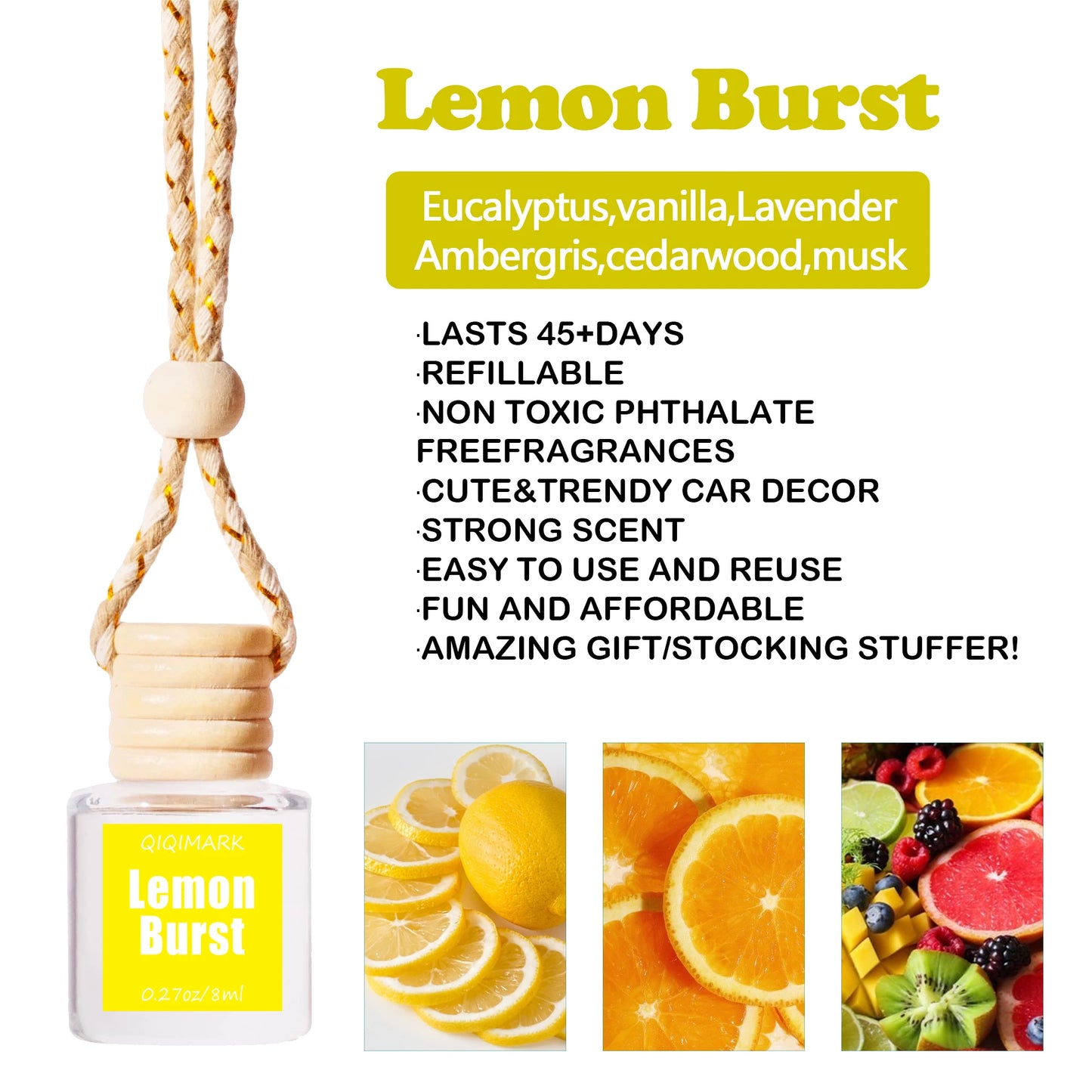 Car aromatherapy suspension car  bottle