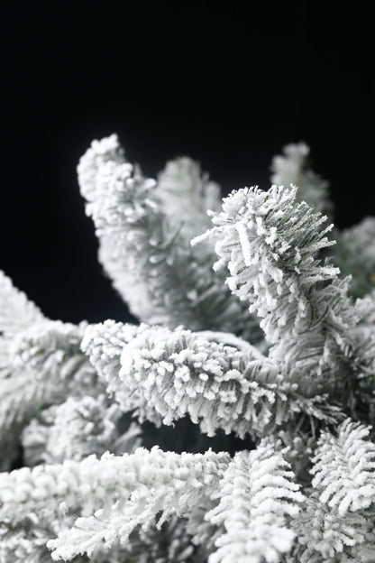 Makeatree Snow Flocked 5FT 6FT 7FT Christmas Tree