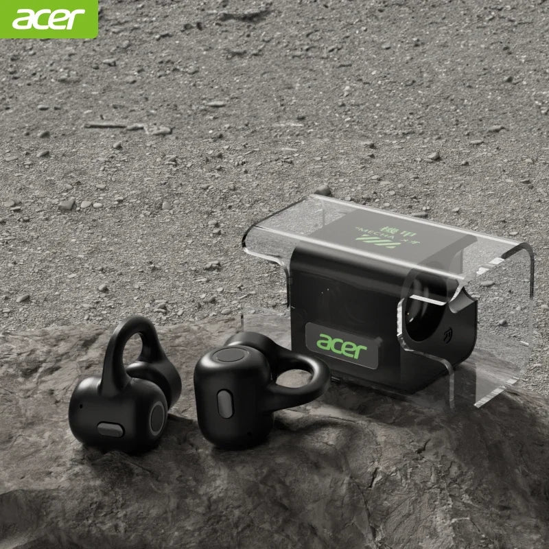 Acer Clip-on Ear Earbuds TWS Earbuds Bluetooth 5.3 Low Latency