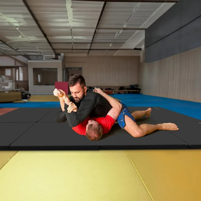 BalanceFrom Folding Gymnastics Mat, Home Gym Floor