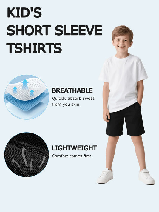 Tween Girls Cotton T-Shirt, White Tee With Succulent Prints, Comfy & Cute Summer Garden Art Print Tops