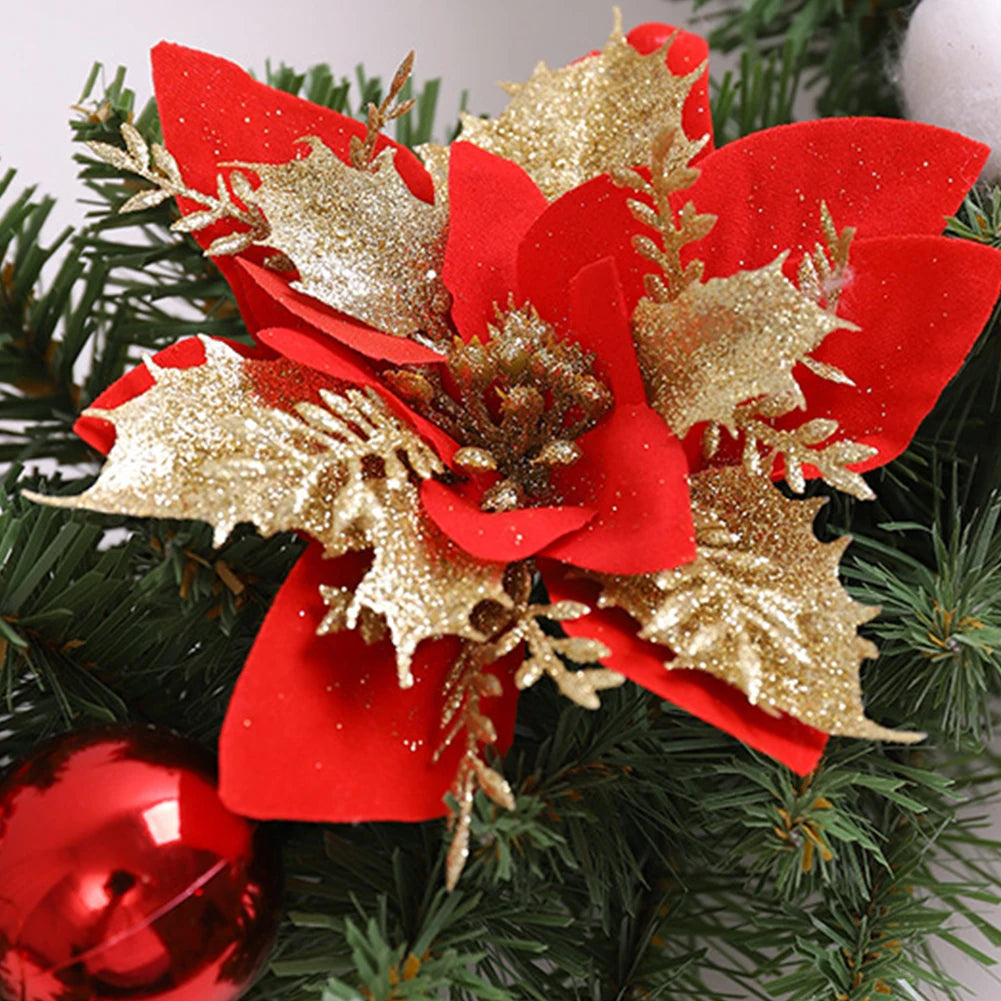 Christmas Hanging Decorations with Spruce Pine Cones Berry Ball