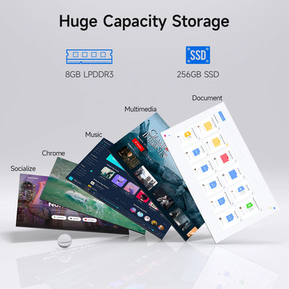 15.6 Inch Laptop J3710 8GB RAM 256GB